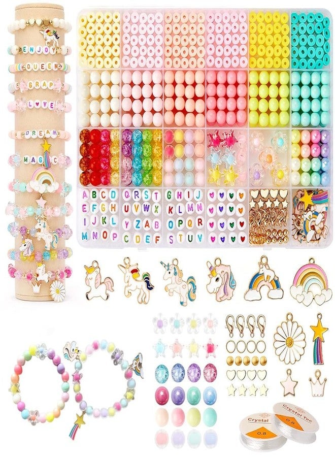 JAY EMPIRE Bracelet Making Set for Girls, Jewellery Making Kit for Kids DIY Bracelet Making Set, Toys for Girls Age 6-12 Years Old Multicolor (Multi 2) - Image 1